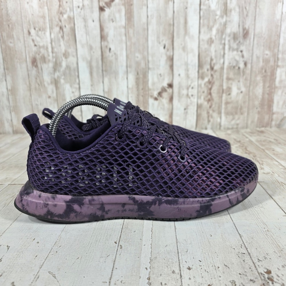 NOBULL Mesh Runner Purple Tie Dye Midsole Training Shoes Womens 8.5 Mens 7